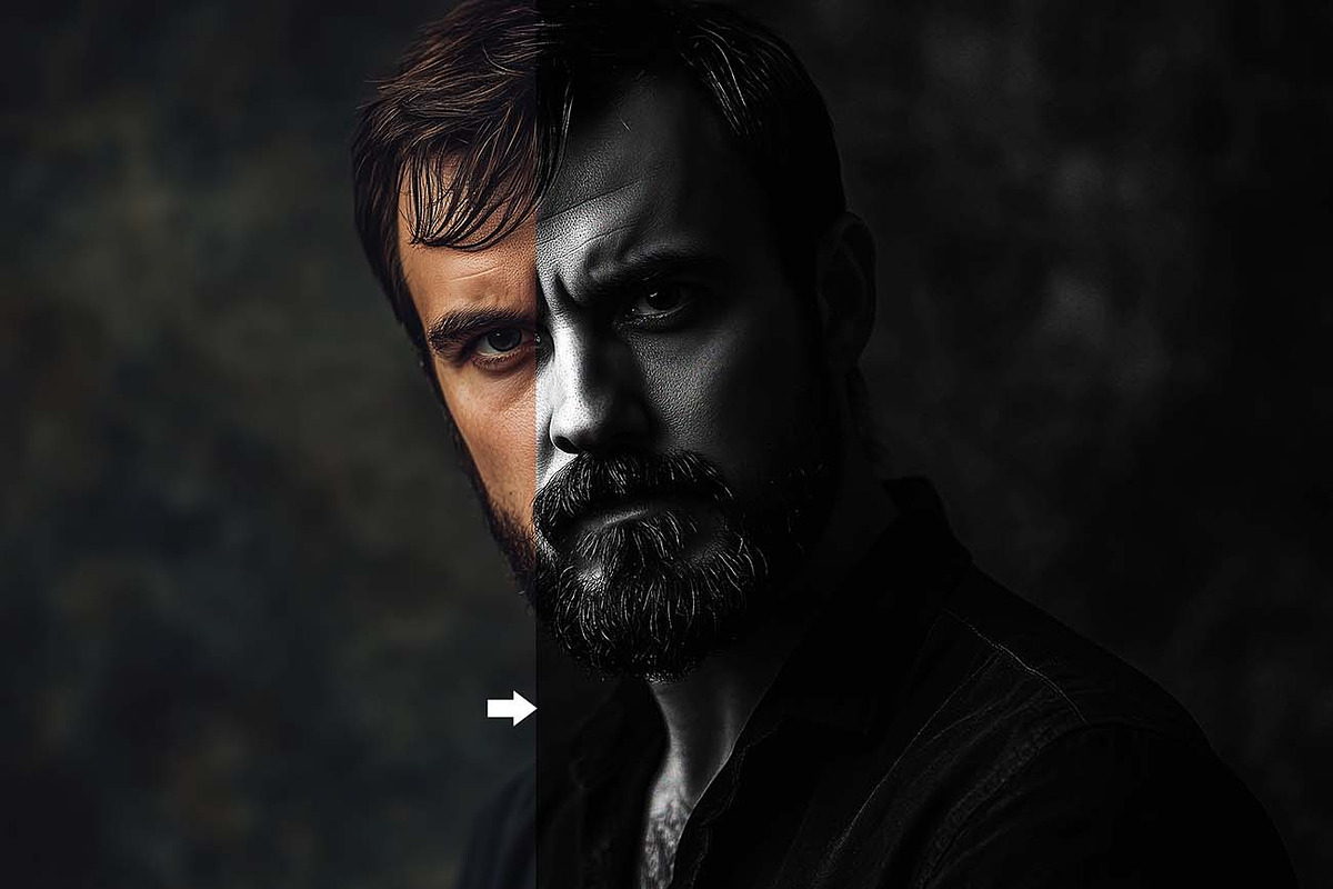 Cinematic Pro B&W & Color Grading, an Action Add-On by Studio Retouch (Photo 10 of 11)