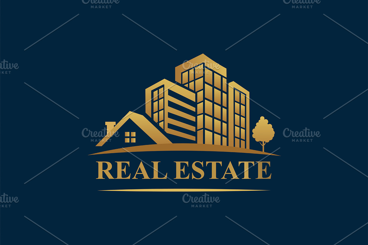 Luxury Real Estate Logo Template