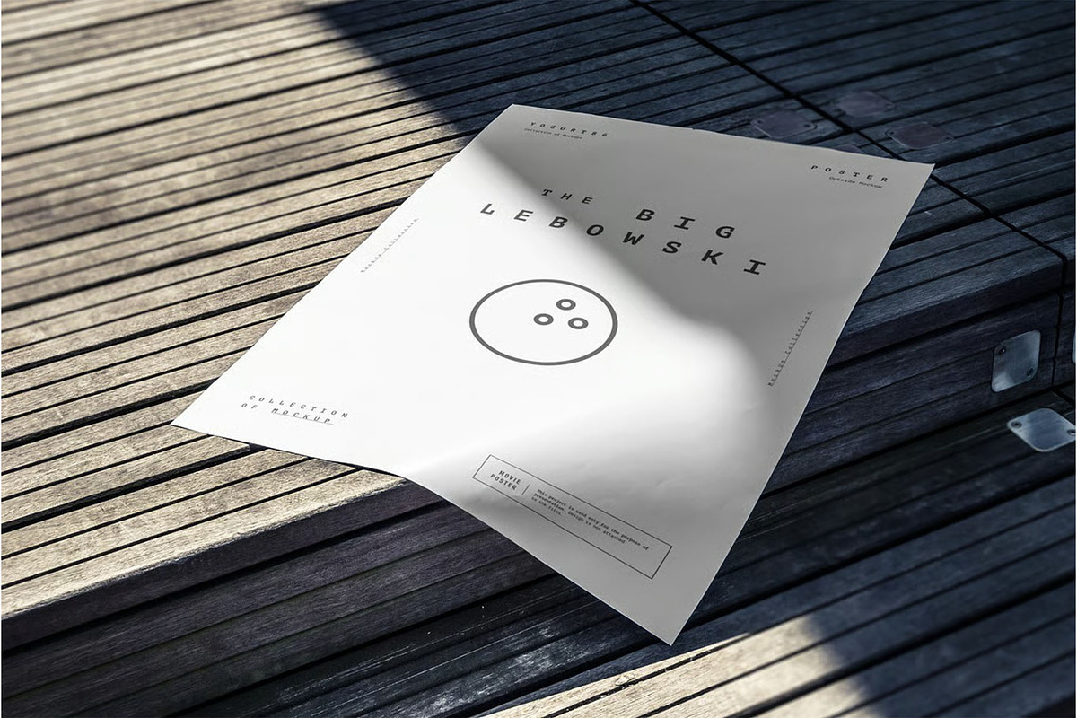 Urban Poster Mock-up, an Advertising Mockup by zippypixelstudio (Photo 6 of 13)