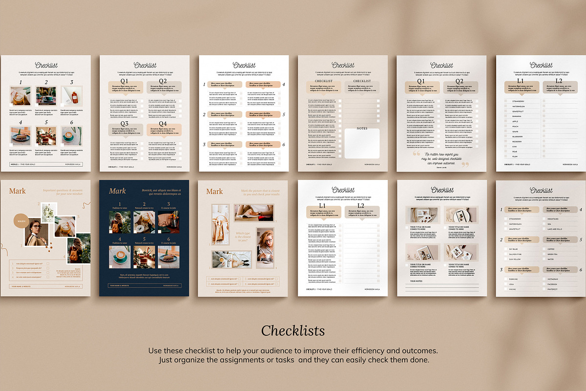 4 in 1 Course Creator Super Bundle K, a Magazine Template by Mirazz (Photo 13 of 44)