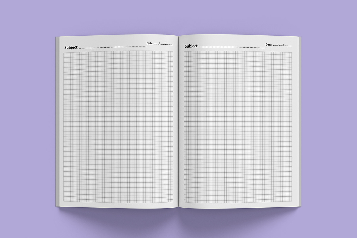 Grid Pages Worksheet for Students, a Graphic by Hitubrand (Photo 3 of 4)