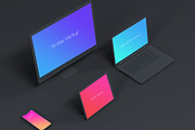 Apple Devices Mockups Bundle, a Mac Mockup by Designrepos (Thumbnail 6 of 9)