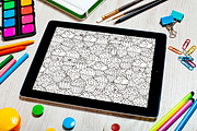 Coloring Pages Big Collection, an Animal Illustration by Gulnara Sabirova (Thumbnail 2 of 7)