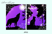 Happy Halloween Posters JPEG, a Poster Template by kh_cat (Thumbnail 1 of 3)
