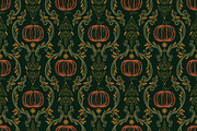 Lavish Halloween Repeat Pattern, a Pattern Graphic by Forest Lily (Thumbnail 6 of 9)