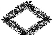 60 Romantic Diamond Wall Floral, a Decorative Illustration by Amazin_art (Thumbnail 5 of 42)
