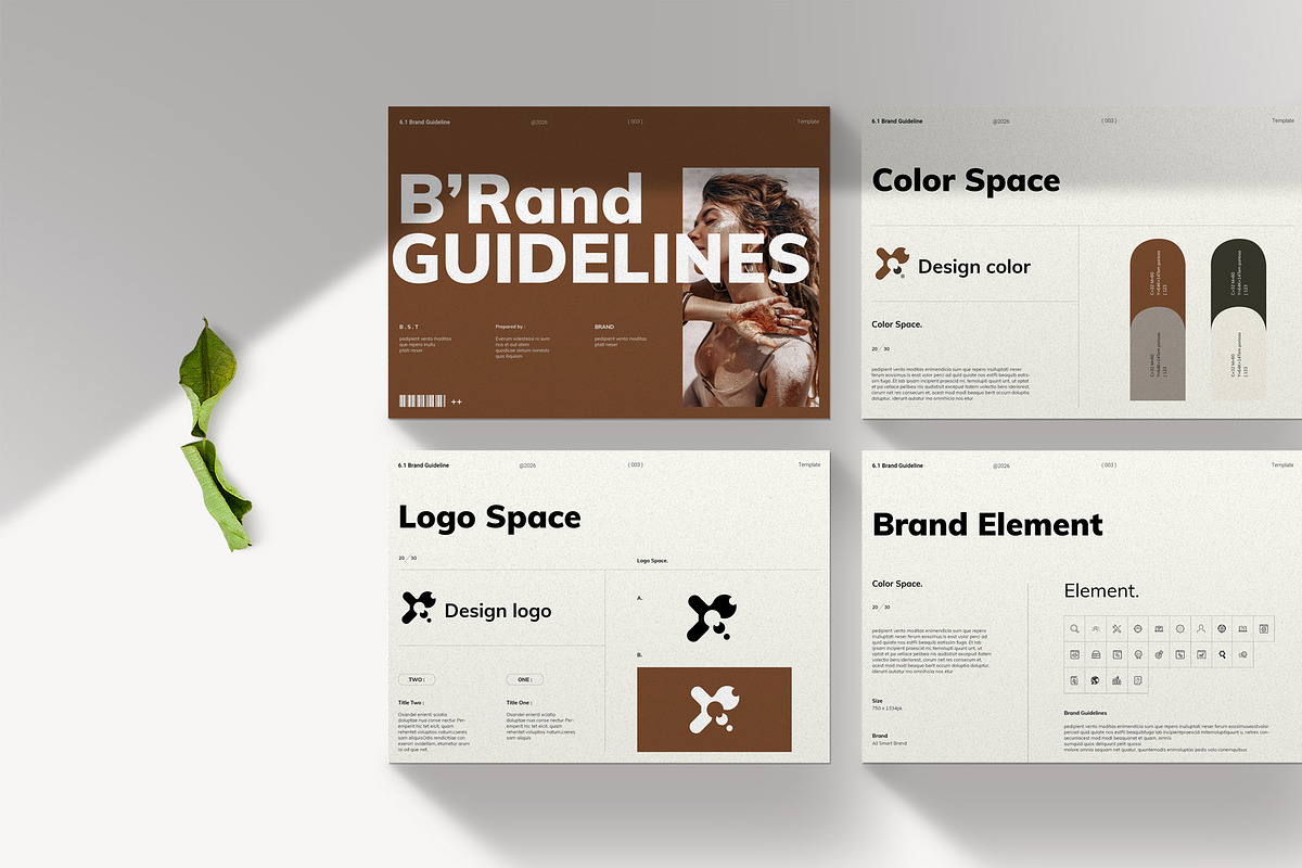 Brand Guidelines Template preview 4