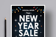 Christmas And New Year Sale Flyer, a Flyer Template by MightyDesign (Thumbnail 4 of 8)