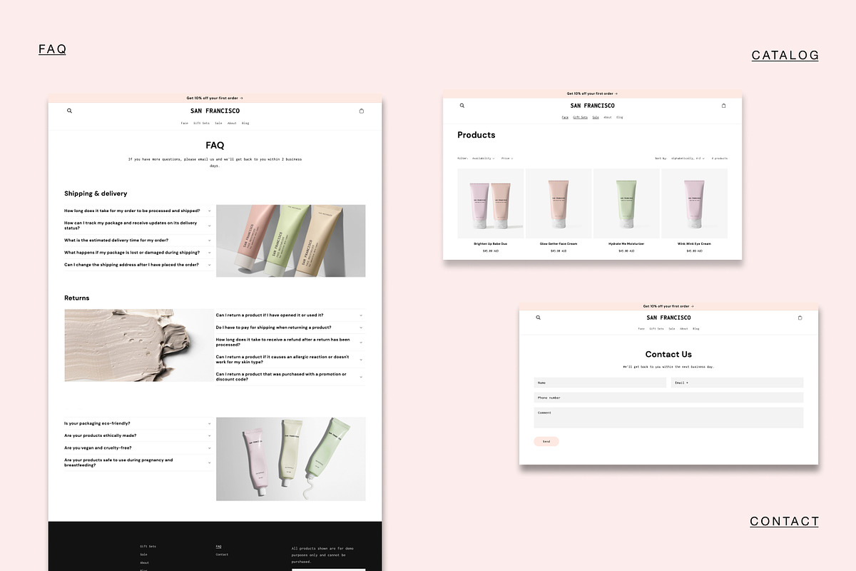 SAN FRANCISCO | Beauty Shopify Theme, a Shopify Template by Studio Mayde (Photo 7 of 9)