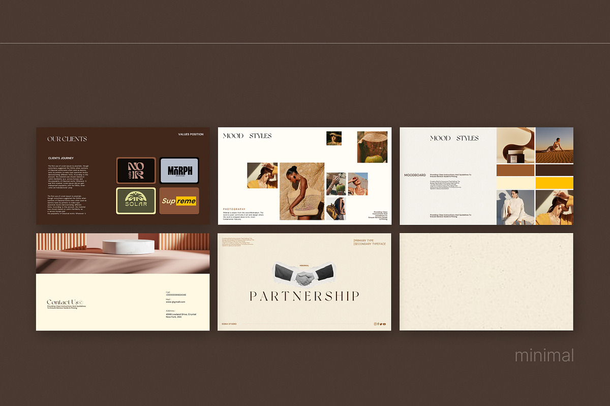 Minimal Proposal Presentation, a Presentation Template by Studio Industry (Photo 9 of 10)
