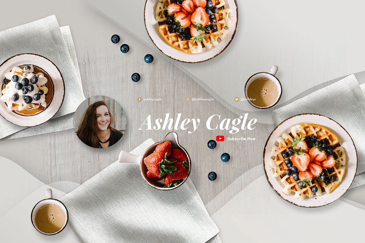 Beauty Vlogger Youtube Channel Art, a Social Media Template by Louds Studio (Photo 3 of 10)