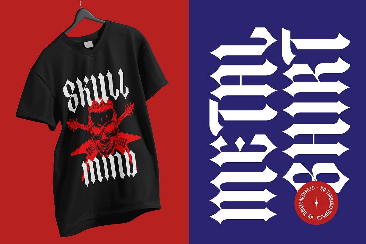 The Raffers Blackletter Font, a Blackletter Font by timelesstype.co (Photo 3 of 20)