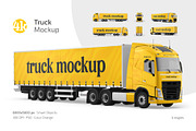 Truck Mockup Set, a Product Mockup by Country4k (Thumbnail 1 of 4)