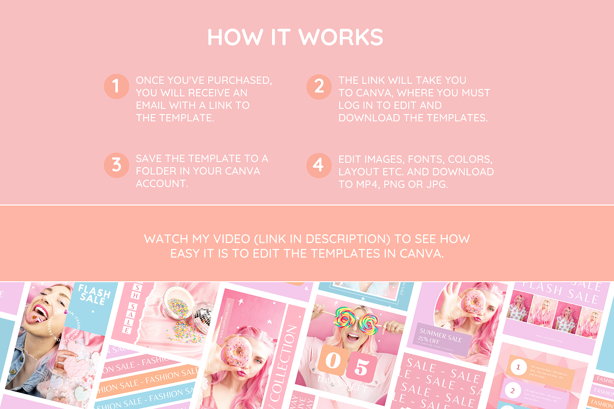 Business Card Template - Pastel, a Business Card Template by SunshineStudioBoutique (Photo 9 of 9)