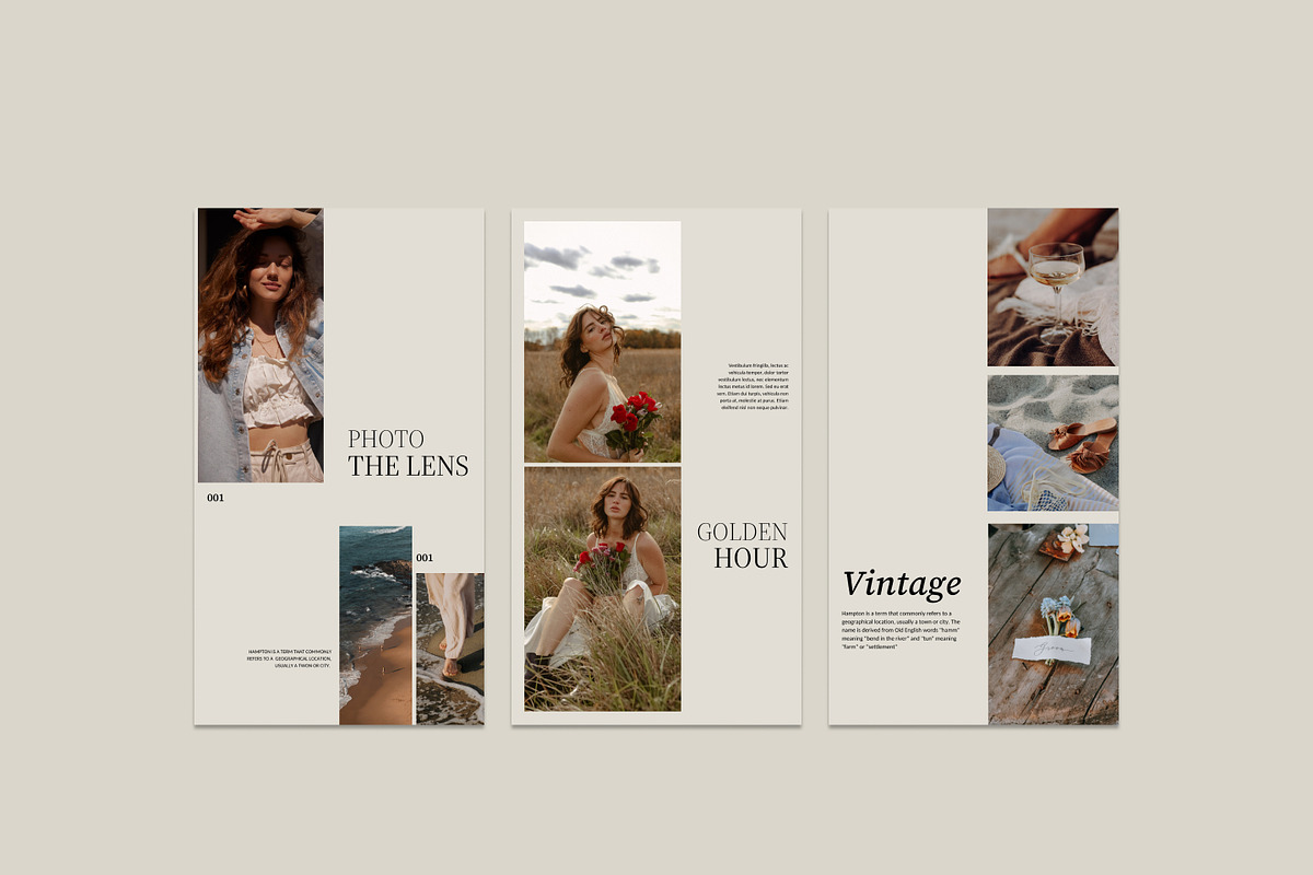 Hampton | Canva Marketing Bundle, a Marketing Template by Lavinia Visuals (Photo 4 of 10)