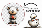 Whimsical Easter Storybook Bundle, an Illustration by Libby Wishes (Thumbnail 2 of 5)