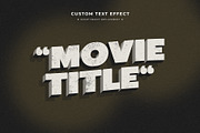 Old Movie Title Text Effects, a Layer Style Add-On by MahmoudWally (Thumbnail 3 of 11)