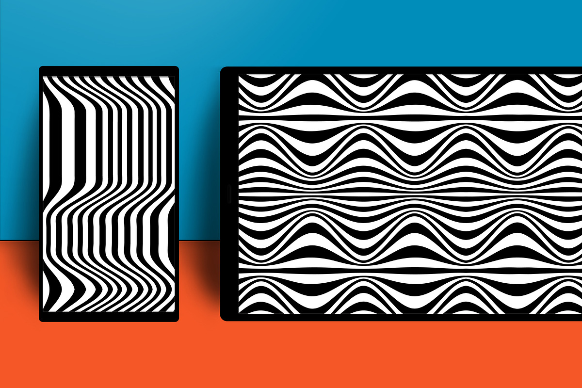 Striped waves, a Pattern Graphic by divin (Photo 13 of 15)