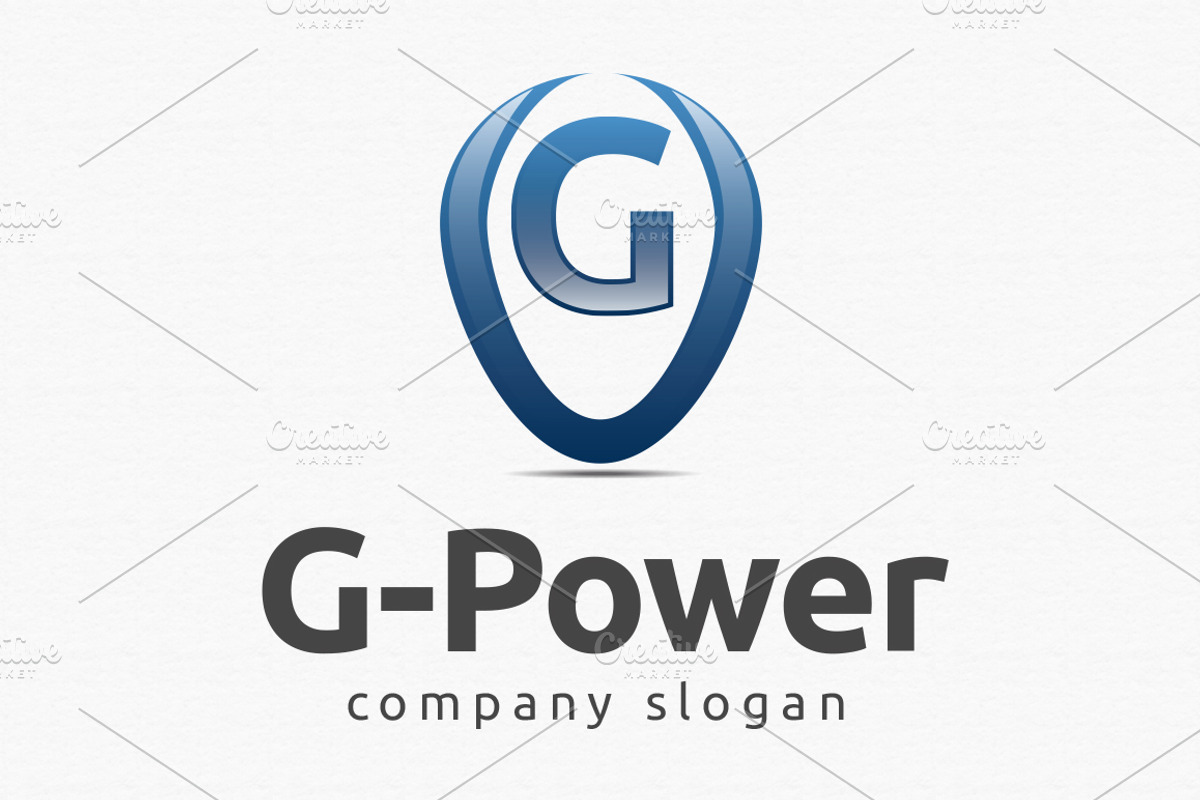 G Power Logo Template, a Branding & Logo Template by PixaSquare (Photo 1 of 3)