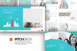 Pitch Deck Keynote Templates