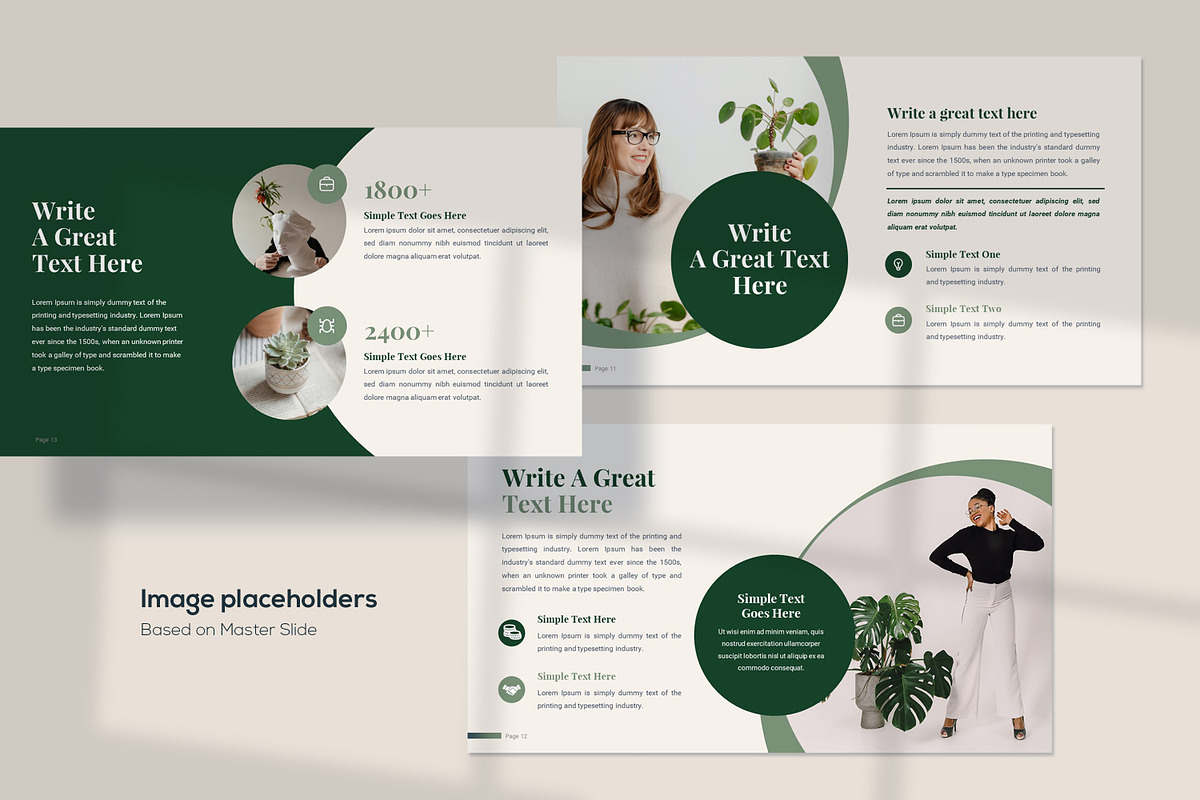 Verdant PowerPoint Presentation, a Presentation Template by zahidhossainalif (Photo 5 of 15)
