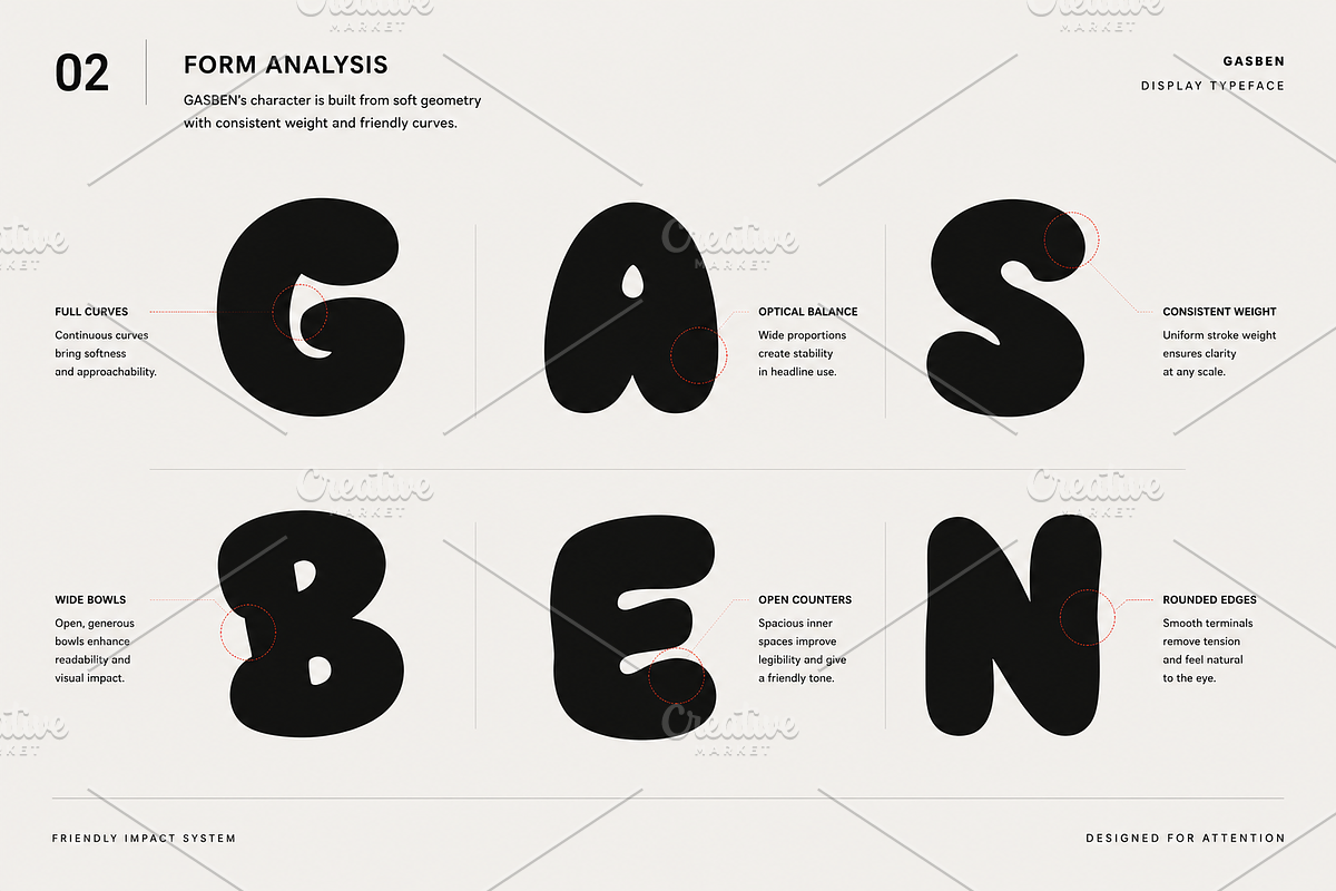 Gasben – Playful Display Font, a Handwritten Font by Solutype (Photo 2 of 12)