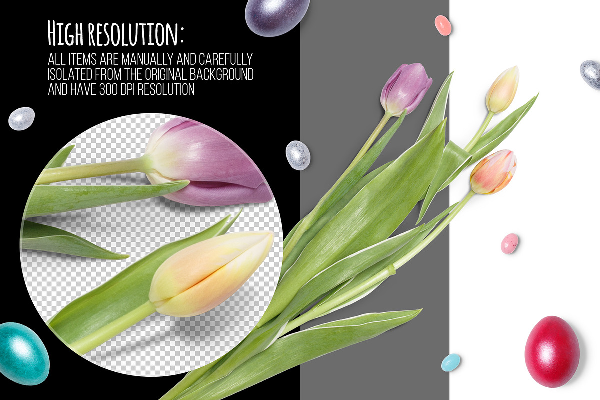 Spring and Easter Scene Creator, a Product Mockup by rubinat (Photo 2 of 6)