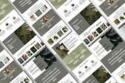 Floral Themed Canva Website Template, a Marketing Template by SociallyyCreative (Thumbnail 5 of 10)