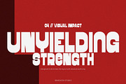 Bulwark, a Sans Serif Font by deadlock studio (Thumbnail 4 of 14)