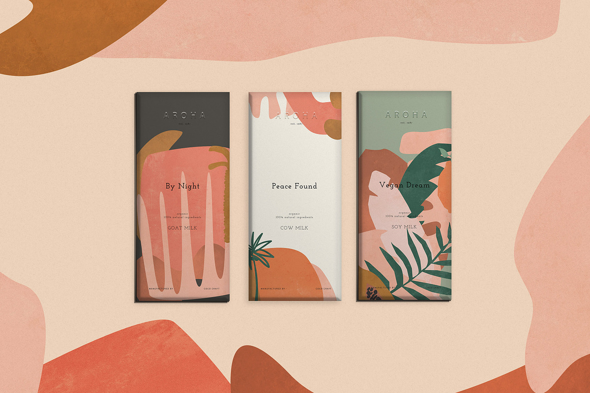 Abstract Jungle Shapes&Compositions, a Texture Illustration by All This Concept (Photo 5 of 16)