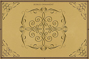 Graphitel Script + Ornaments, a Script Font by Typehill (Thumbnail 11 of 15)