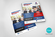 Security Company Canva Flyer, a Flyer Template by PSDPixel (Thumbnail 3 of 4)