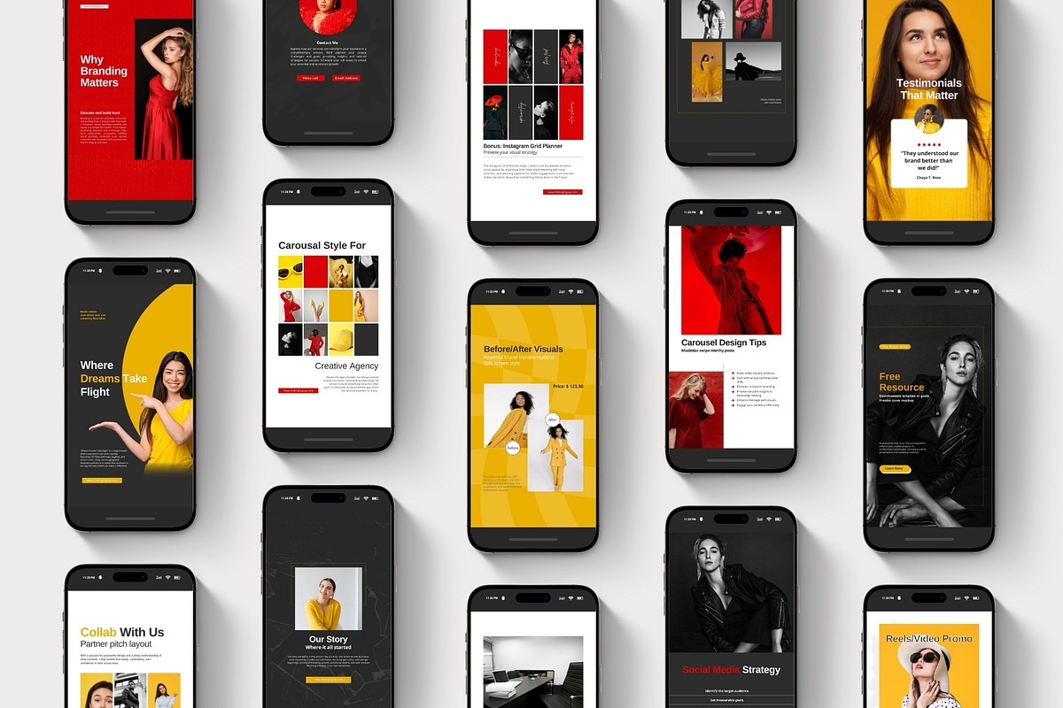 80 Animated Agency Instagram Story, a Social Media Template by TheBrightGrap (Photo 5 of 11)