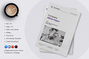 White Paper | Canva, Word, PPTX, IN, a Brochure Template by ArtisticLand (Thumbnail 3 of 8)