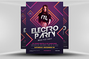 Club Flyer 01, a Flyer Template by FlyerHeroes (Thumbnail 1 of 4)