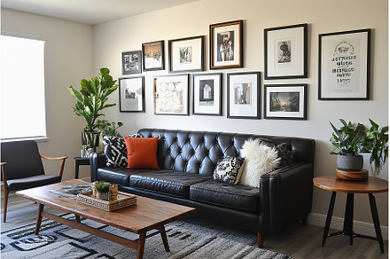 Gallery wall featuring blend of, an Arts & Entertainment Photo by Lermont51