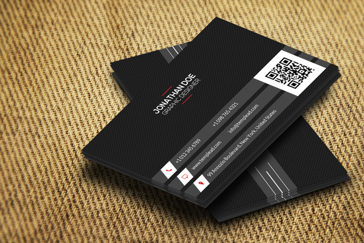 Corporate Business Card CM163, a Business Card Template by annozio (Photo 2 of 4)