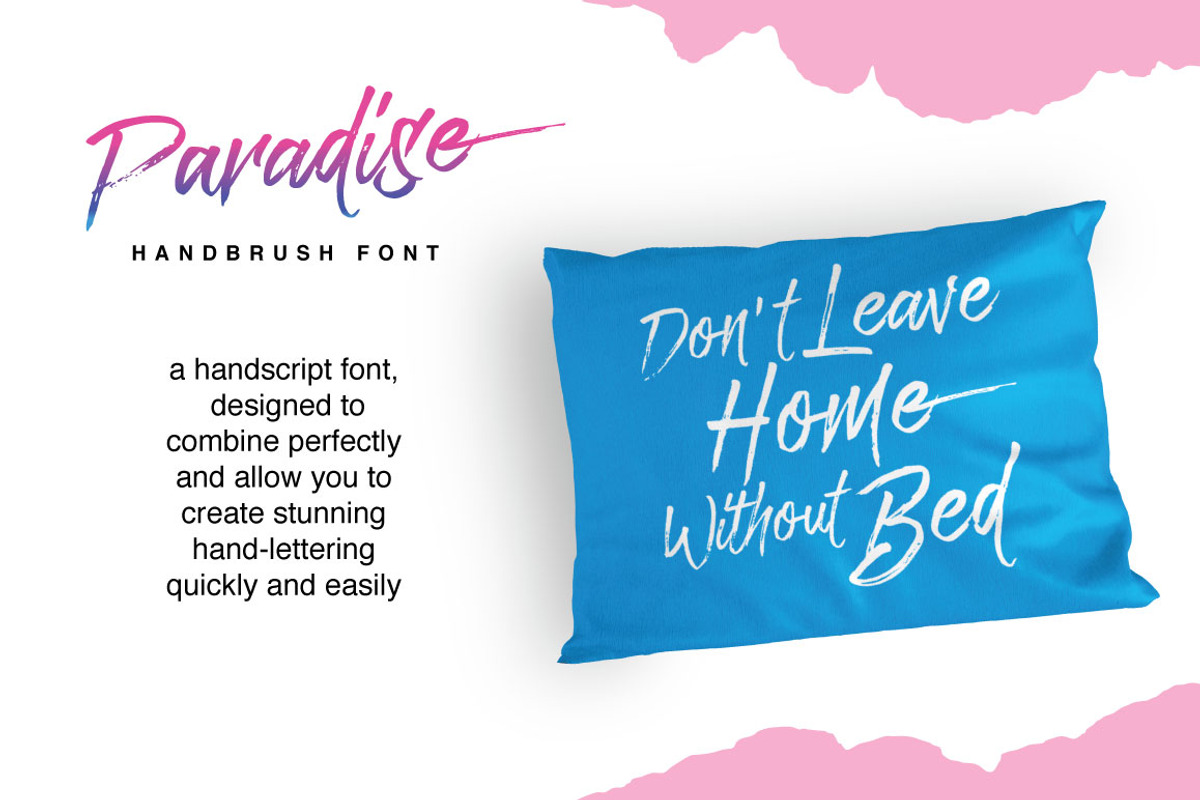 Paradise Typeface preview 5
