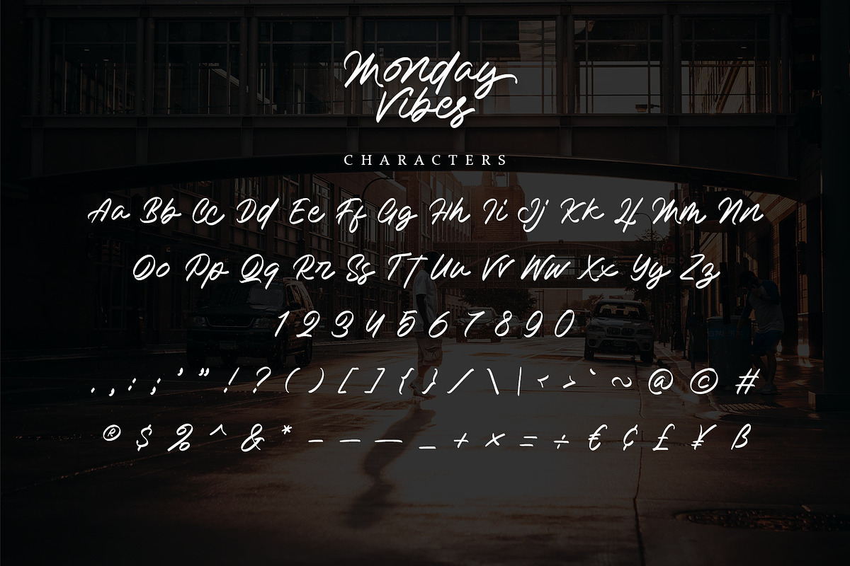 Monday Vibes - Modern Script Font, a Script Font by Alpaprana (Photo 12 of 14)