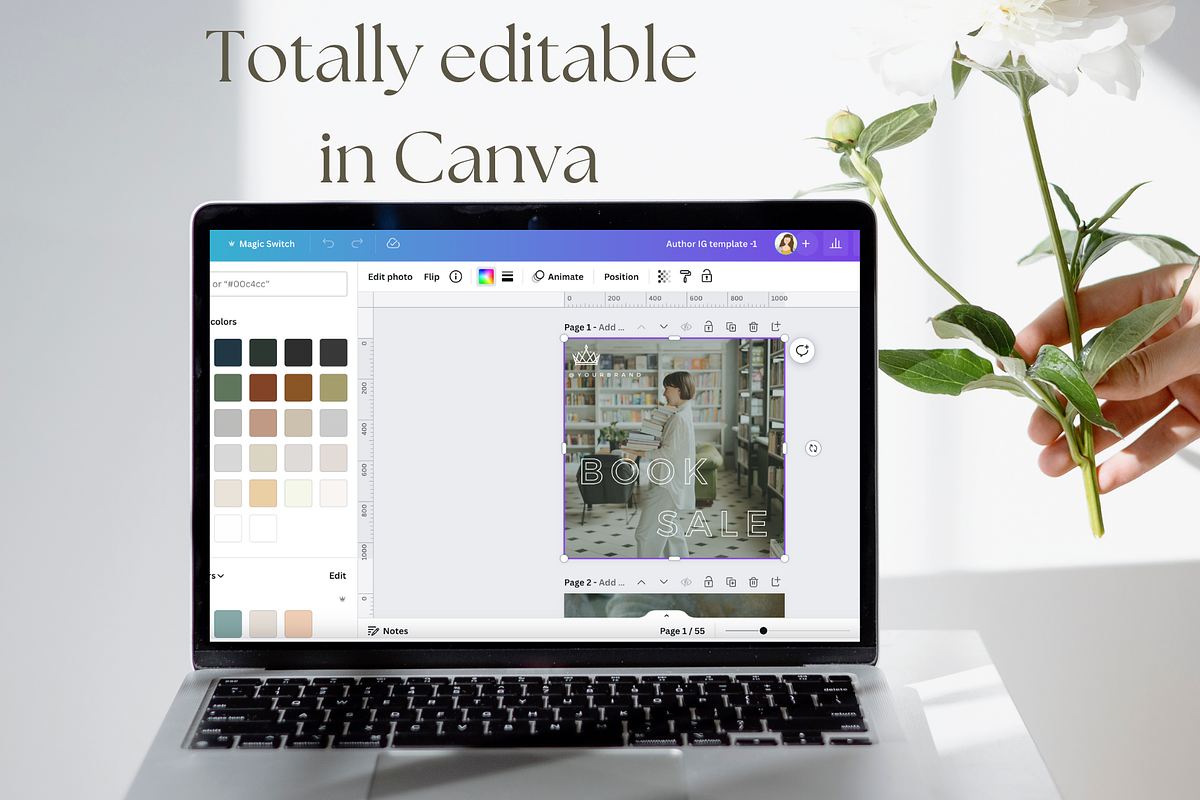 Author social media templates bundle, a Social Media Template by Petite Zakka Boutique (Photo 6 of 11)