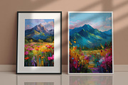 Bright Nature Landscape Illustration, a Decorative Illustration by Housui Patterns (Thumbnail 11 of 12)