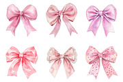 Pink Coquette Bow Sublimation, an Illustration by SinaCreation (Thumbnail 3 of 5)