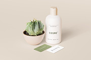 Disc Top-Cap Cosmetic Bottle Mockups, a Cups & Container Mockup by pmvch (Thumbnail 9 of 15)