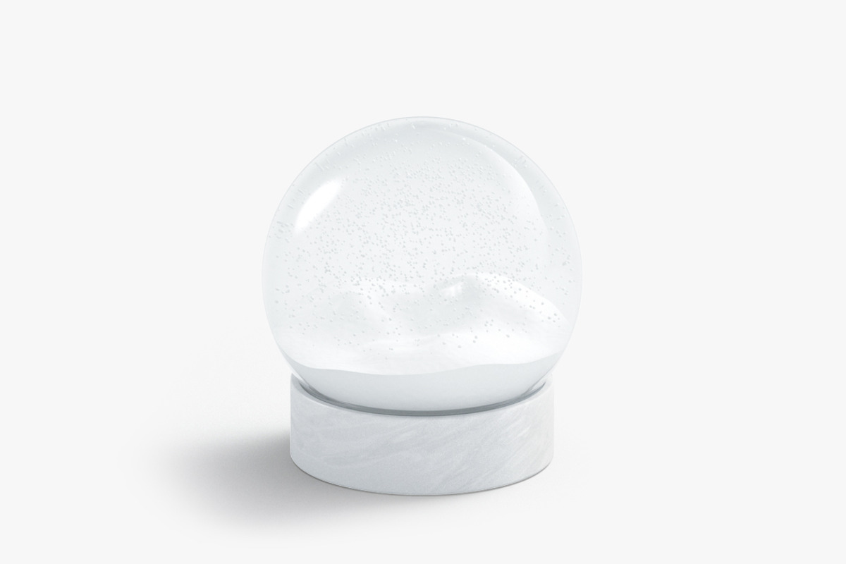 Snowglobe Animated Snowfall 3D Model, an Object 3D Model by rebrandy (Photo 5 of 10)