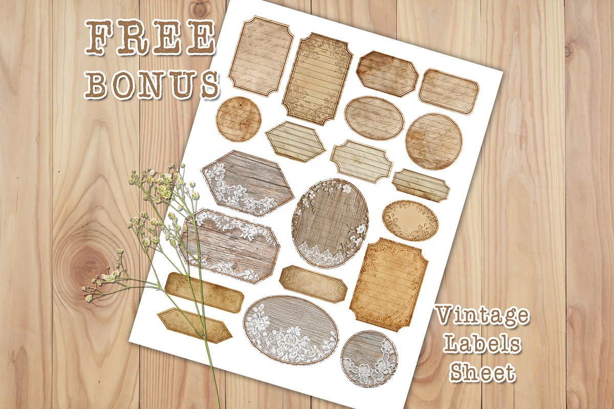 Autumn Ember Leaves Journal Pages, a Background Graphic by V Design Creator (Photo 11 of 12)