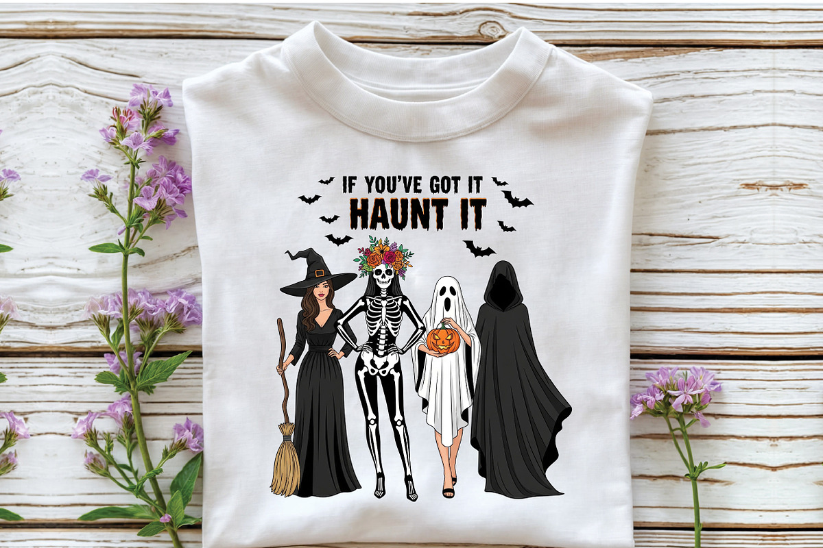 Sarcastic Halloween Haunt It PNG, an Illustration by Craft Nest (Photo 3 of 6)