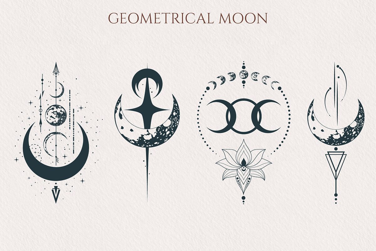 Mystical Moon Collection Vol 2, a Decorative Illustration by KirillsWorkshop (Photo 3 of 7)