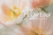 Airy flowers- Blurred floral set, a Background Graphic by Pamyatka Shop (Thumbnail 1 of 11)