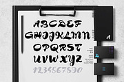 Brush font Tim 60% discount, a Handwritten Font by zao4nik (Thumbnail 1 of 7)