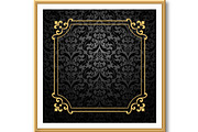 Vintage gold frame, a Decorative Illustration by RODINA (Thumbnail 3 of 3)